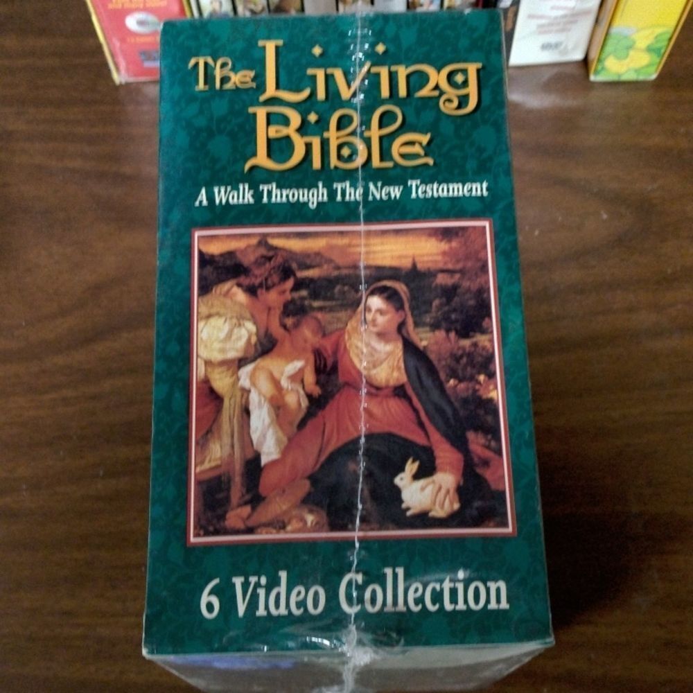 8 for $20 The Living Bible: A Walk-Through the New Testament VHS Collection